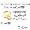 CuteFTP скачать бесплатно - русская версия
